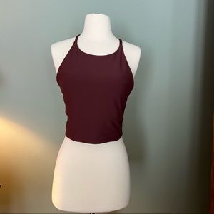 Old Navy Active Powersoft High Neck Crop Activewear Tank